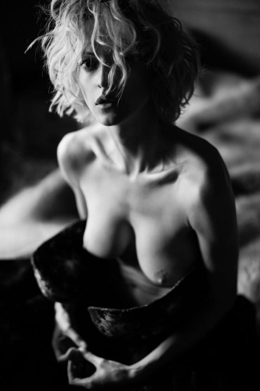 Mooie sensuele vrouwen op erotische zwart wit fotos