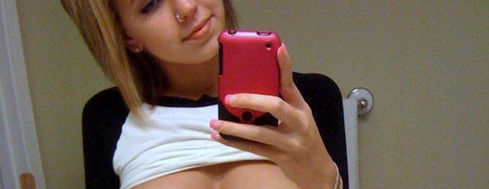 Sexy Social Media Babes, naakt en topless